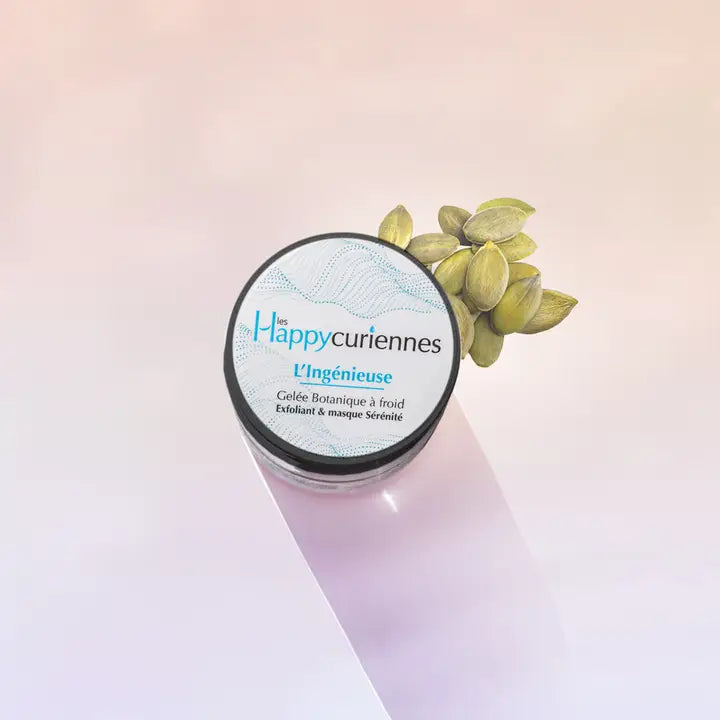 💜 L’Ingénieuse – Gentle 6-in-1 Face Scrub & Mask with Plum from Southwest France-60ml