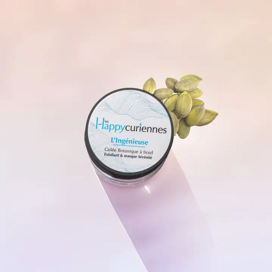 💜 L’Ingénieuse  – Gentle 6-in-1 Face Scrub & Mask with Plum from Southwest France-60ml