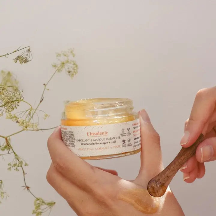 🌿 L’Insolente – Organic Face Scrub & Mask- 60ml