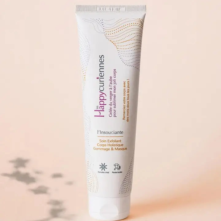 🟤 L’Insouciante – 6-in-1 Body Scrub with Organic Périgord Walnut-150ml